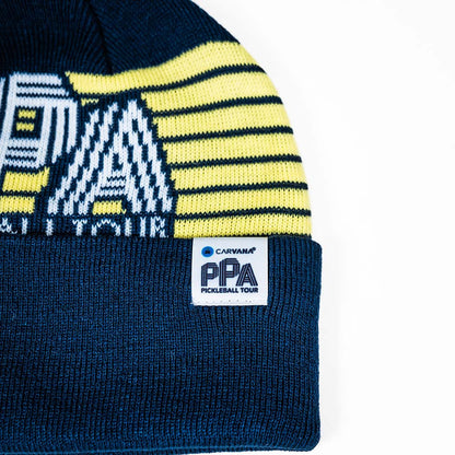 PPa Jacquard Pom Beanie | Pickleball Sports Essential