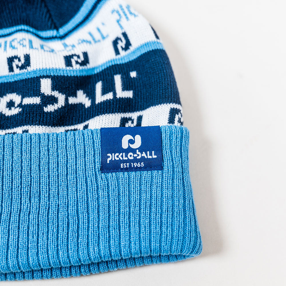 Heritage Pickle-ball Old School Pom Beanie | Pickleball Sports Value