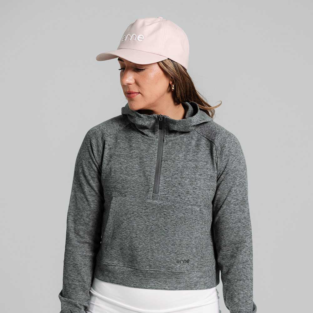 erne Malibu Cropped Hooded Pullover | Pickleball Sports Customer Favorite