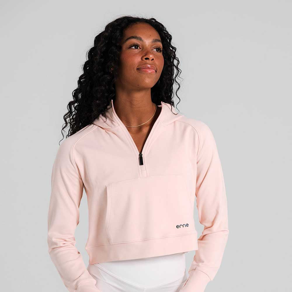 erne Malibu Cropped Hooded Pullover | Pickleball Sports Customer Favorite