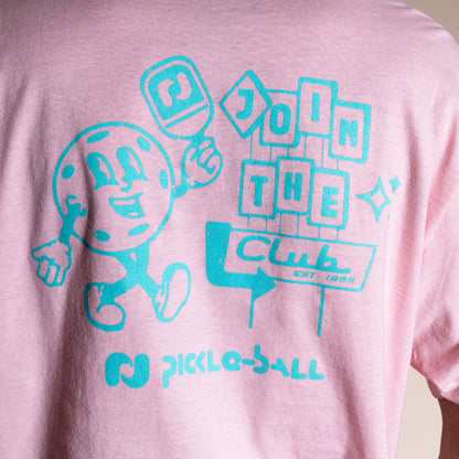 Heritage Pickle-ball Join The Club Retro Ball Tee | Pickleball Sports Value