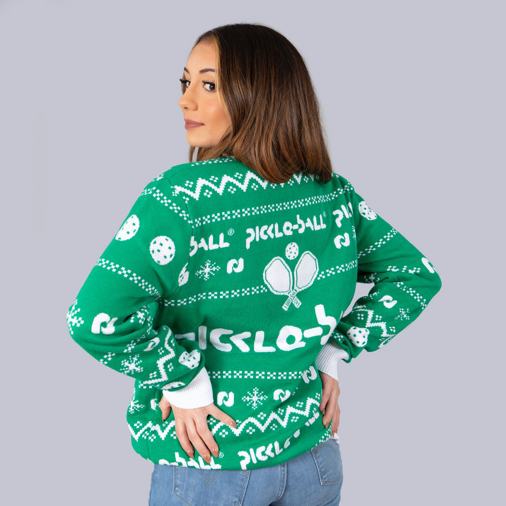 Heritage Pickle-ball Holiday Sweater | Pickleball Sports Great Value