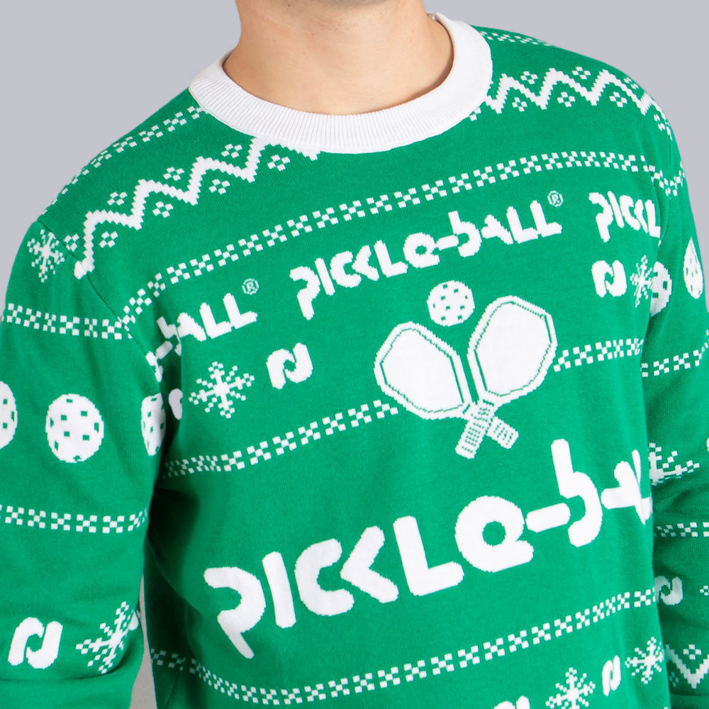 Heritage Pickle-ball Holiday Sweater | Pickleball Sports Great Value