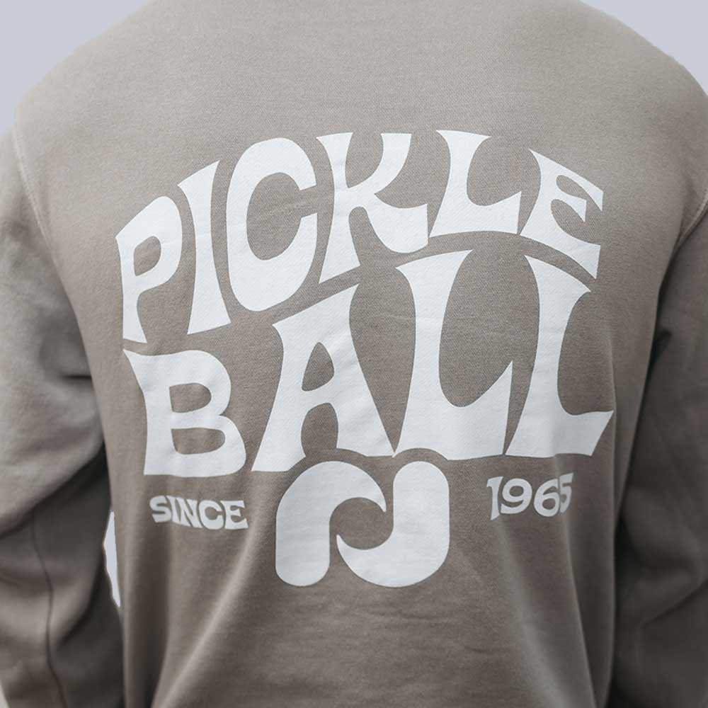 Heritage Pickle-ball Groovy Hoodie | Pickleball Sports Latest
