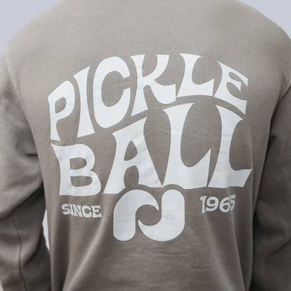 Heritage Pickle-ball Groovy Hoodie | Pickleball Sports Latest