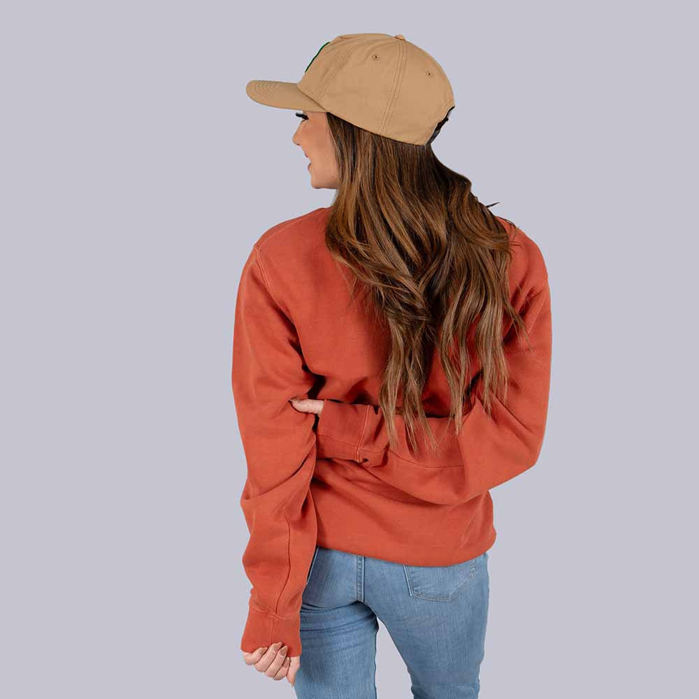 Heritage Pickle-ball Groovy Crew Neck Sweatshirt | Pickleball Sports Classic