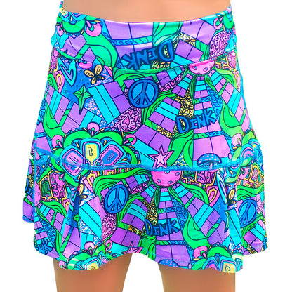 Pickleball Bella Groovy Drop Pleat Skort | Pickleball Sports Value