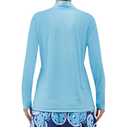 Pickleball Bella Quarter Zip Long Sleeve Shirt | Pickleball Sports Trusted