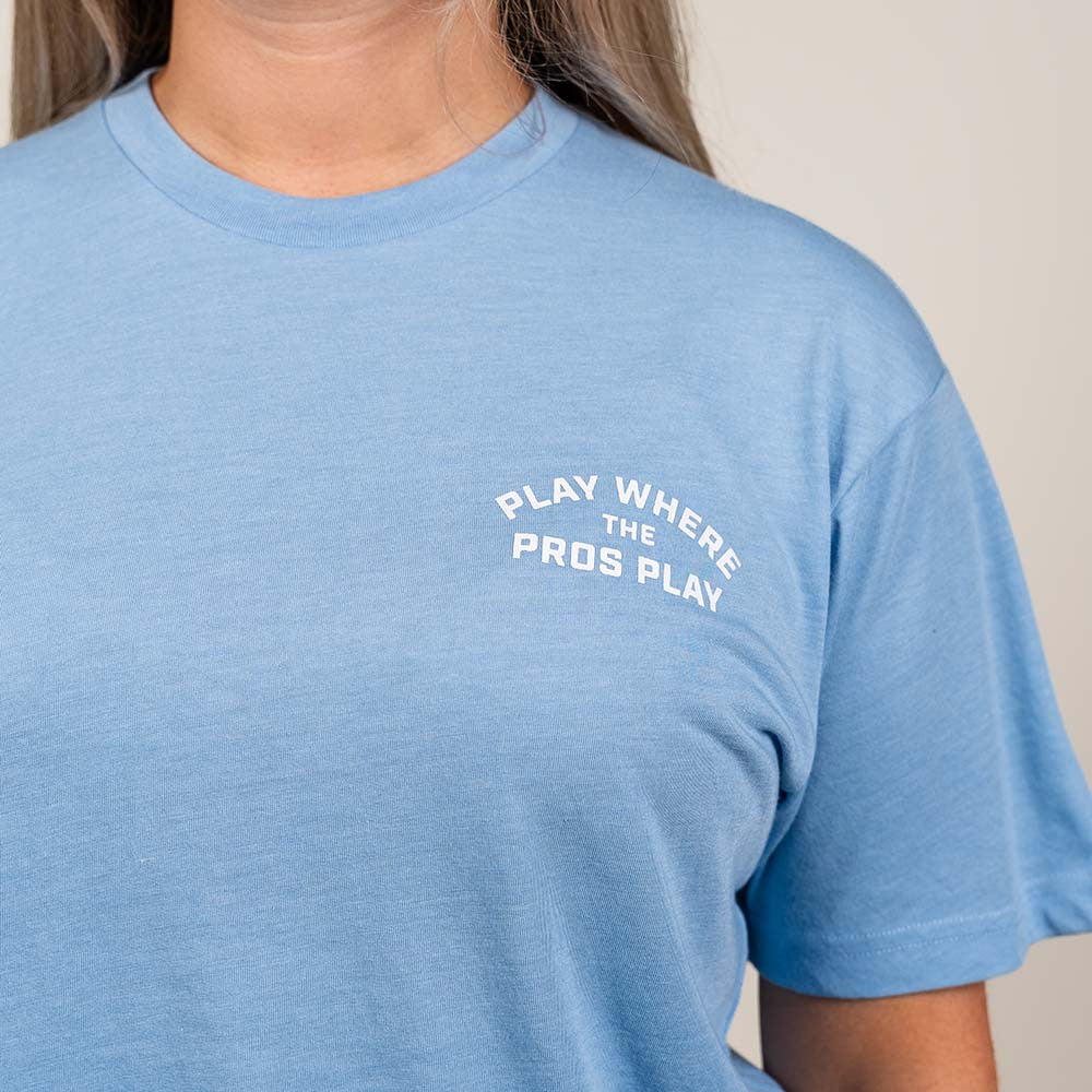 PPa 'Where Pros Play' Comfy T-Shirt - Unisex | Pickleball Sports Essential