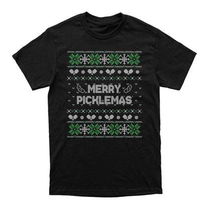 Wallflower Merry Xmas Fairisle T-Shirt - Unisex | Pickleball Sports Everyday
