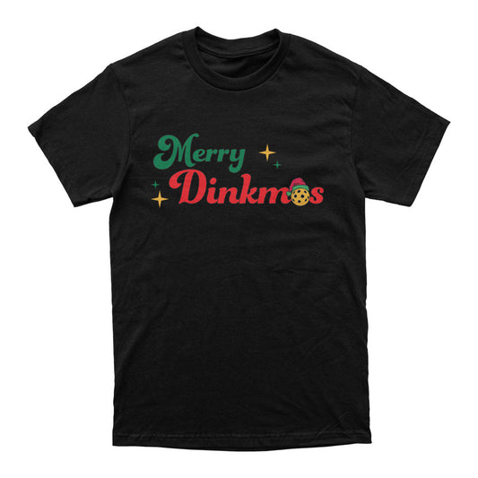 Wallflower Merry Dinkmas T-Shirt - Unisex | Pickleball Sports Top Pick